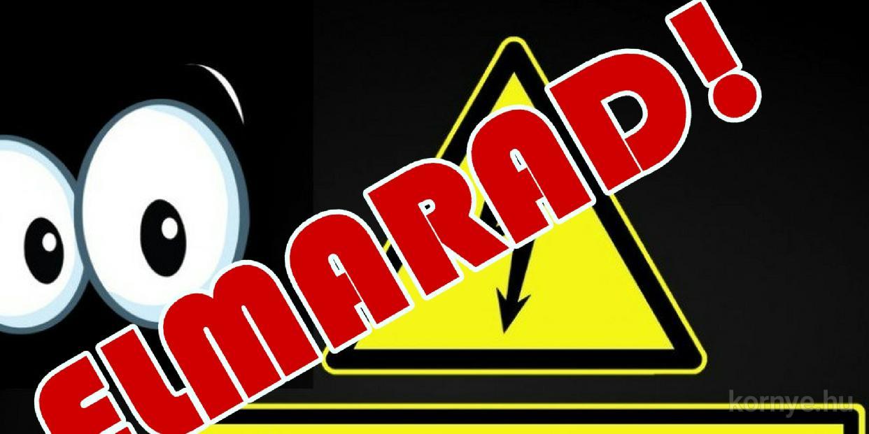 ELMARAD az áramszünet 