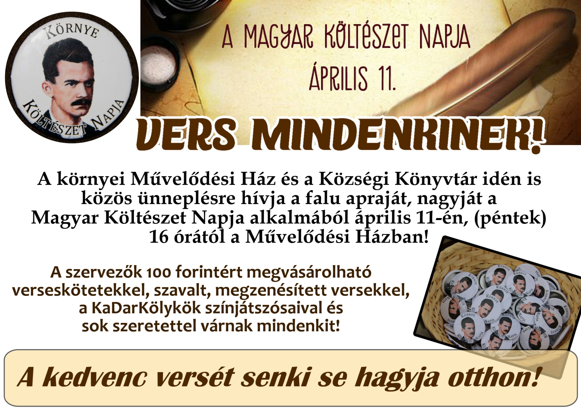 Költészet Napja