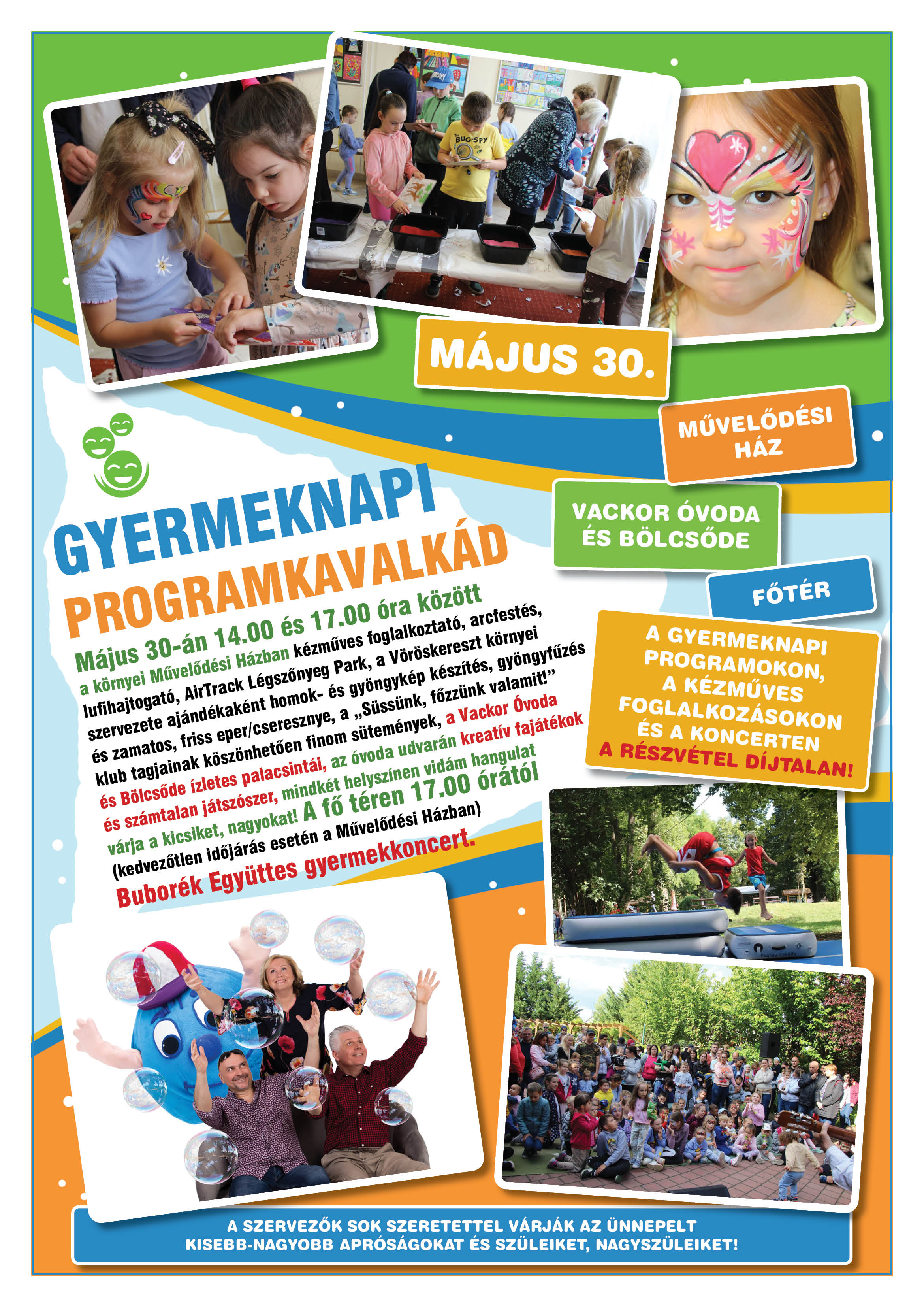 Gyermeknapi programkavalkád