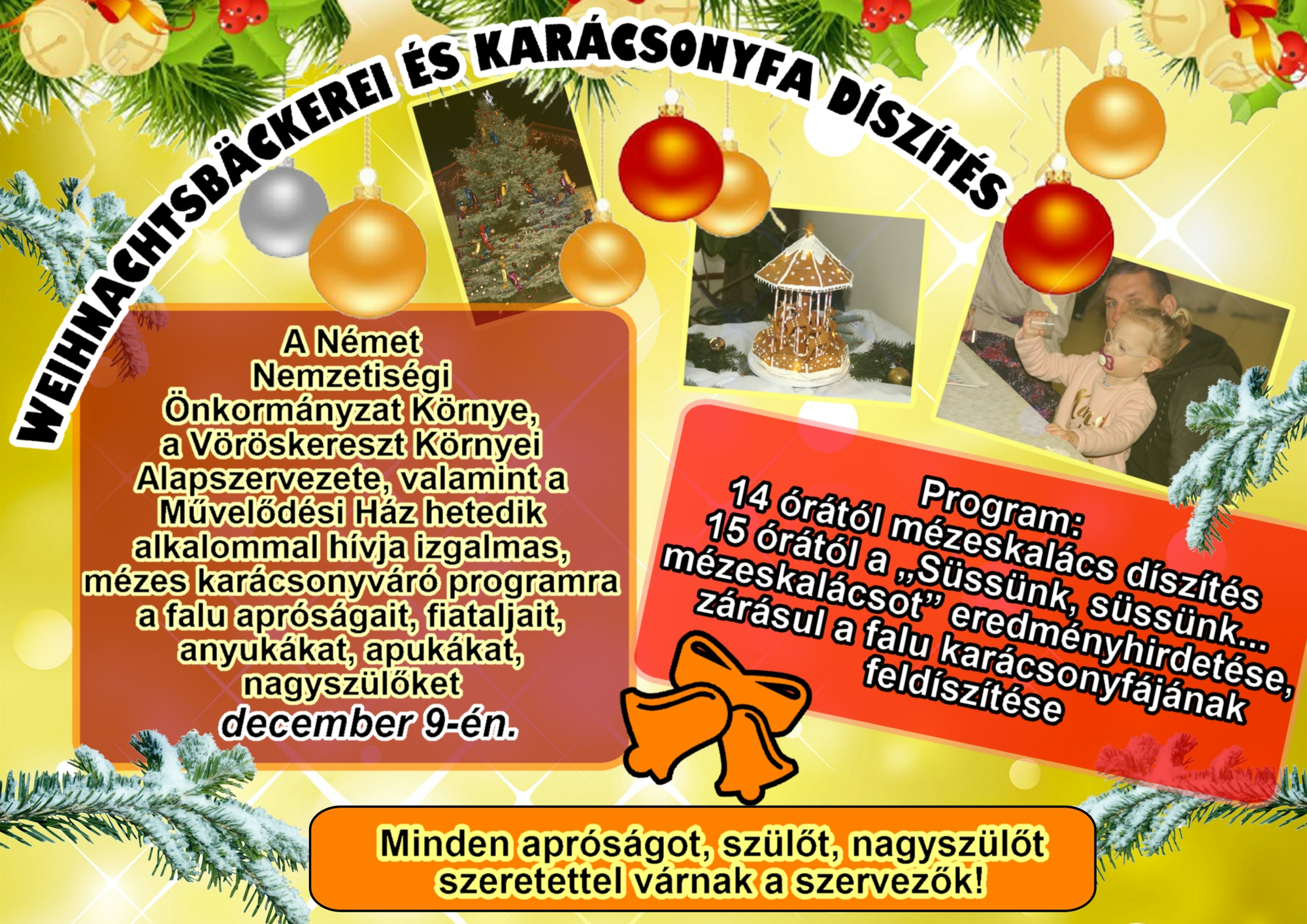 Karácsonyfa díszítés
