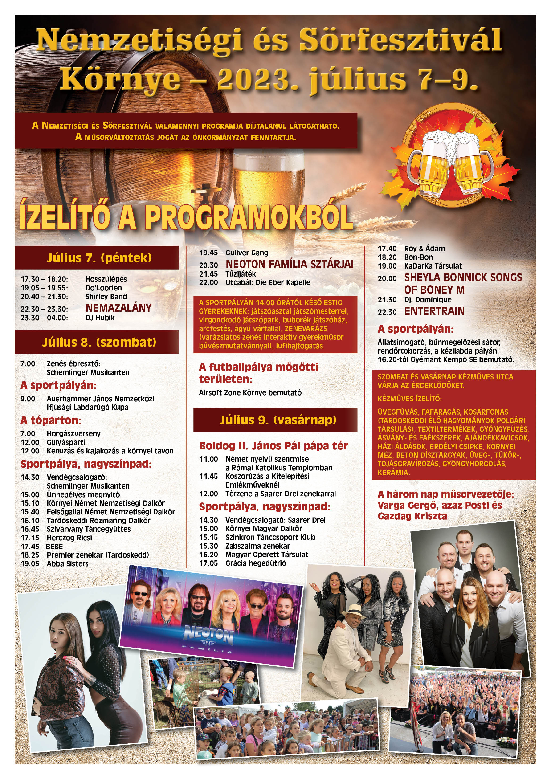 30. Nemzetiségi és Sörfesztivál